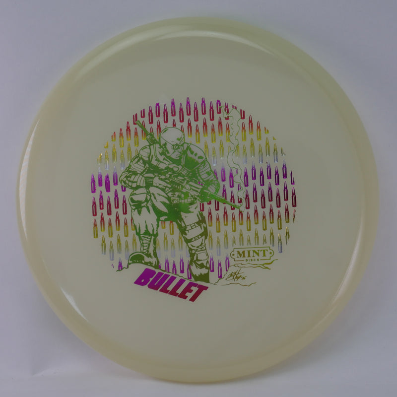 Load image into Gallery viewer, Bullet - Nocturnal Glow Plastic (NT-BU02-25) | SMS Super Mint Society by Ben Hopwood