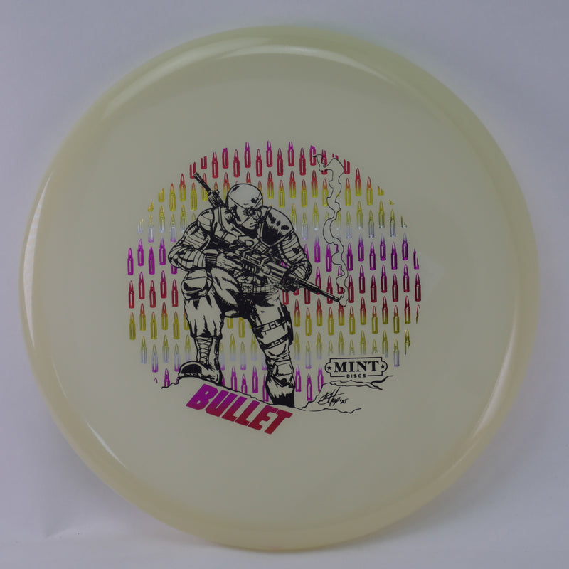 Load image into Gallery viewer, Bullet - Nocturnal Glow Plastic (NT-BU02-25) | SMS Super Mint Society by Ben Hopwood