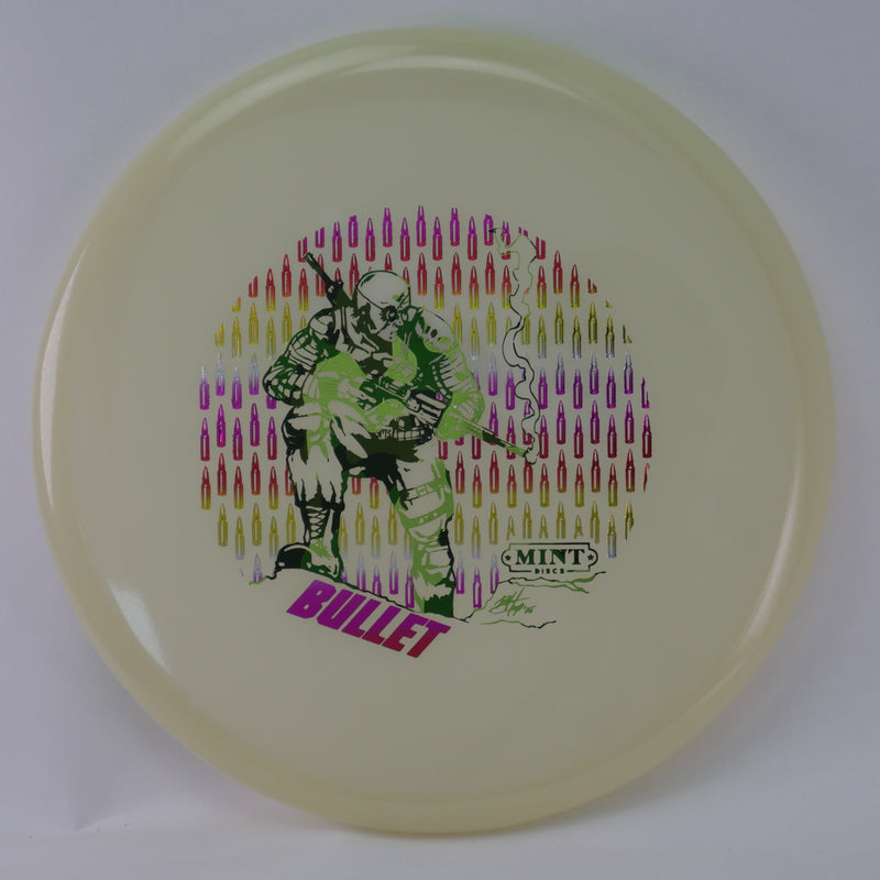 Load image into Gallery viewer, Bullet - Nocturnal Glow Plastic (NT-BU02-25) | SMS Super Mint Society by Ben Hopwood