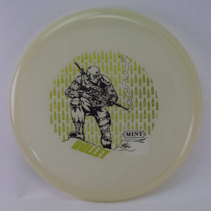 Load image into Gallery viewer, Bullet - Nocturnal Glow Plastic (NT-BU02-25) | SMS Super Mint Society by Ben Hopwood