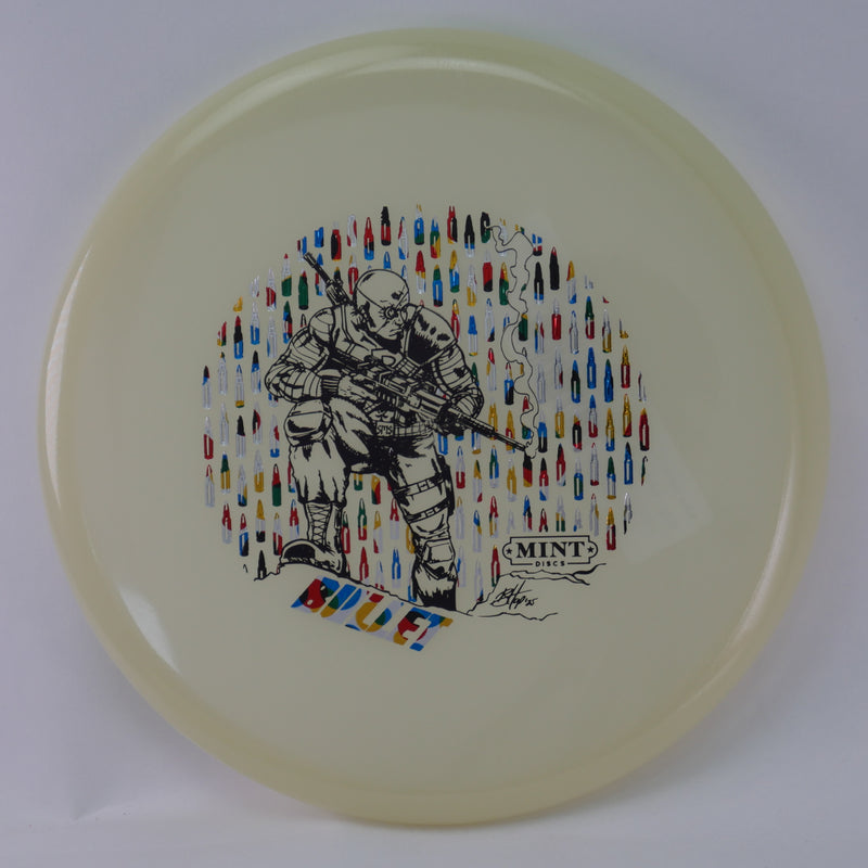 Load image into Gallery viewer, Bullet - Nocturnal Glow Plastic (NT-BU02-25) | SMS Super Mint Society by Ben Hopwood