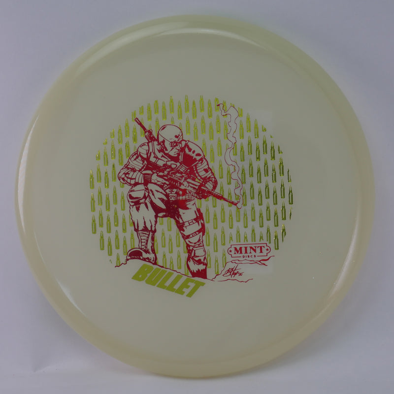 Load image into Gallery viewer, Bullet - Nocturnal Glow Plastic (NT-BU02-25) | SMS Super Mint Society by Ben Hopwood