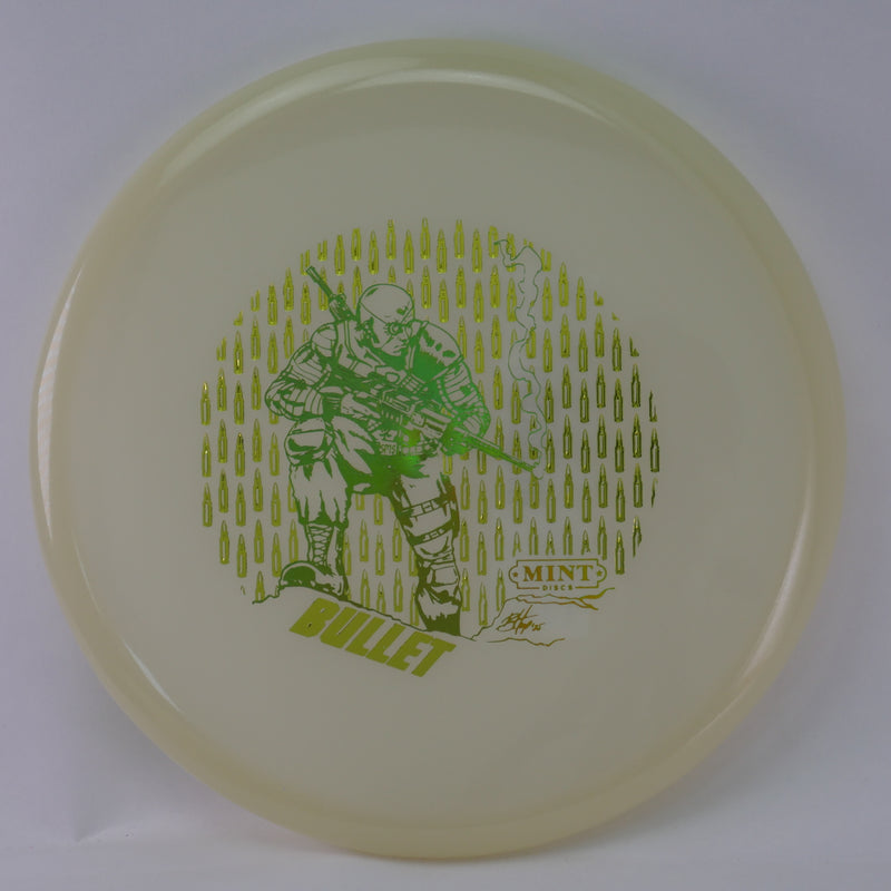 Load image into Gallery viewer, Bullet - Nocturnal Glow Plastic (NT-BU02-25) | SMS Super Mint Society by Ben Hopwood