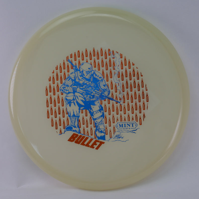 Load image into Gallery viewer, Bullet - Nocturnal Glow Plastic (NT-BU02-25) | SMS Super Mint Society by Ben Hopwood