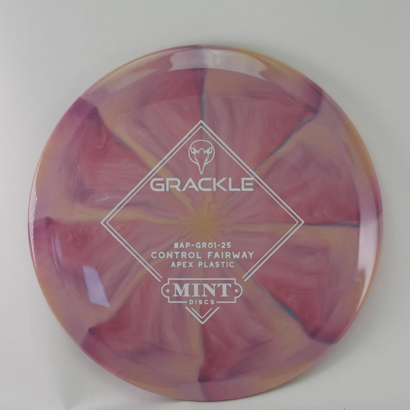 Load image into Gallery viewer, Grackle - Swirly Apex Plastic (Stock stamp) | AP-GR01-25