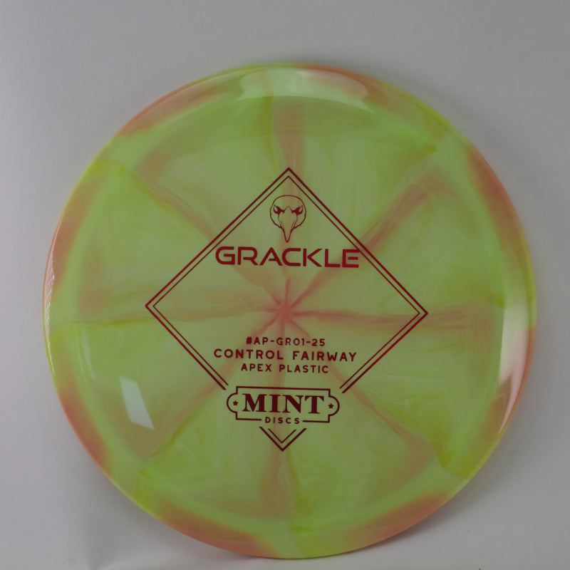 Load image into Gallery viewer, Grackle - Swirly Apex Plastic (Stock stamp) | AP-GR01-25