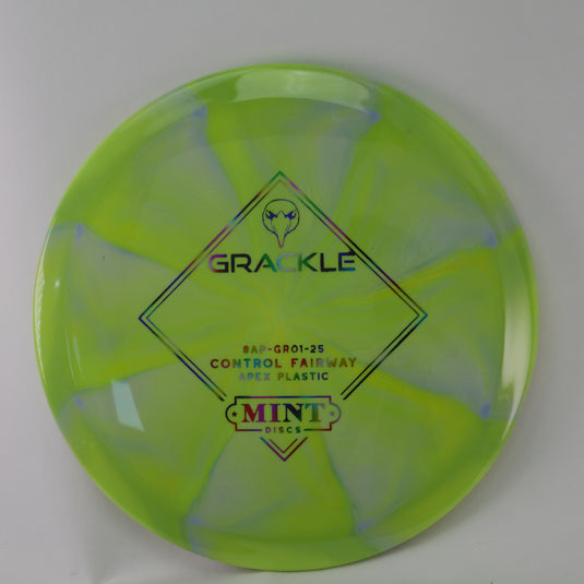 Grackle - Swirly Apex Plastic (Stock stamp) | AP-GR01-25