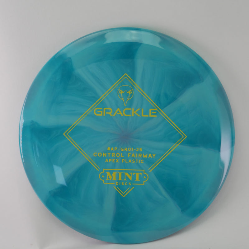 Load image into Gallery viewer, Grackle - Swirly Apex Plastic (Stock stamp) | AP-GR01-25