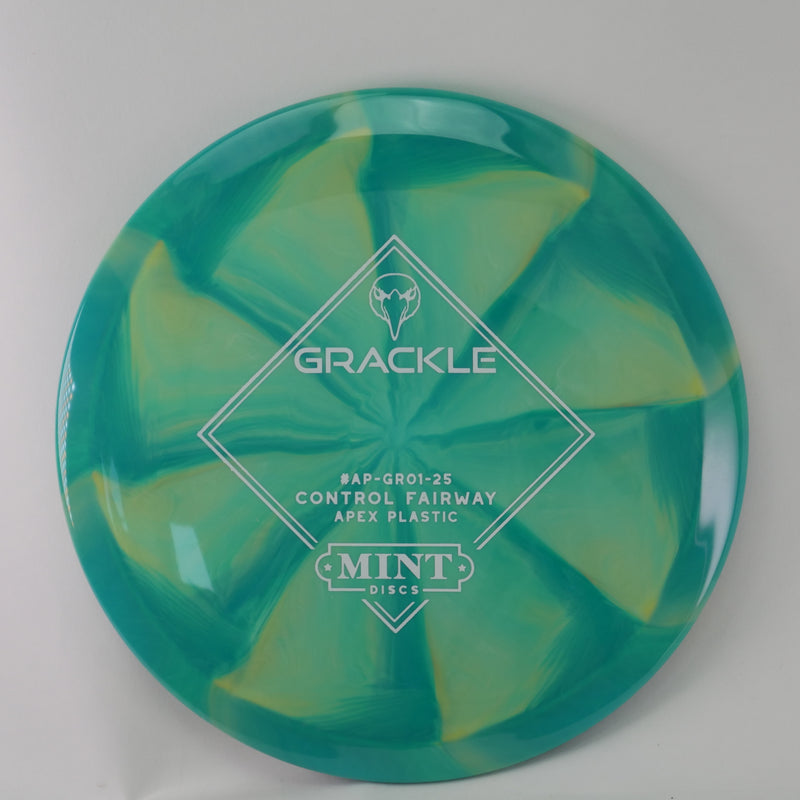 Load image into Gallery viewer, Grackle - Swirly Apex Plastic (Stock stamp) | AP-GR01-25
