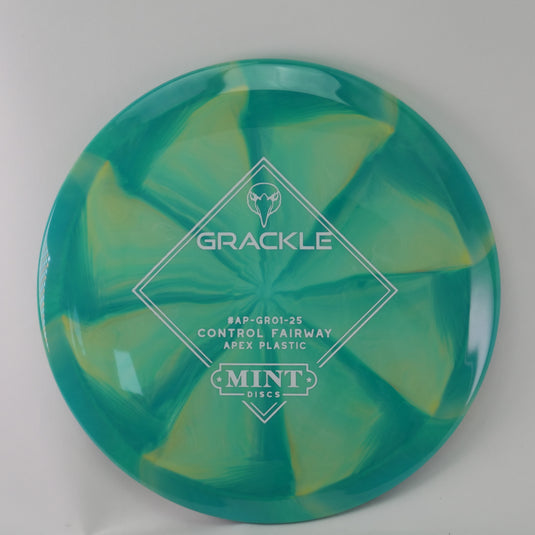 Grackle - Swirly Apex Plastic (Stock stamp) | AP-GR01-25
