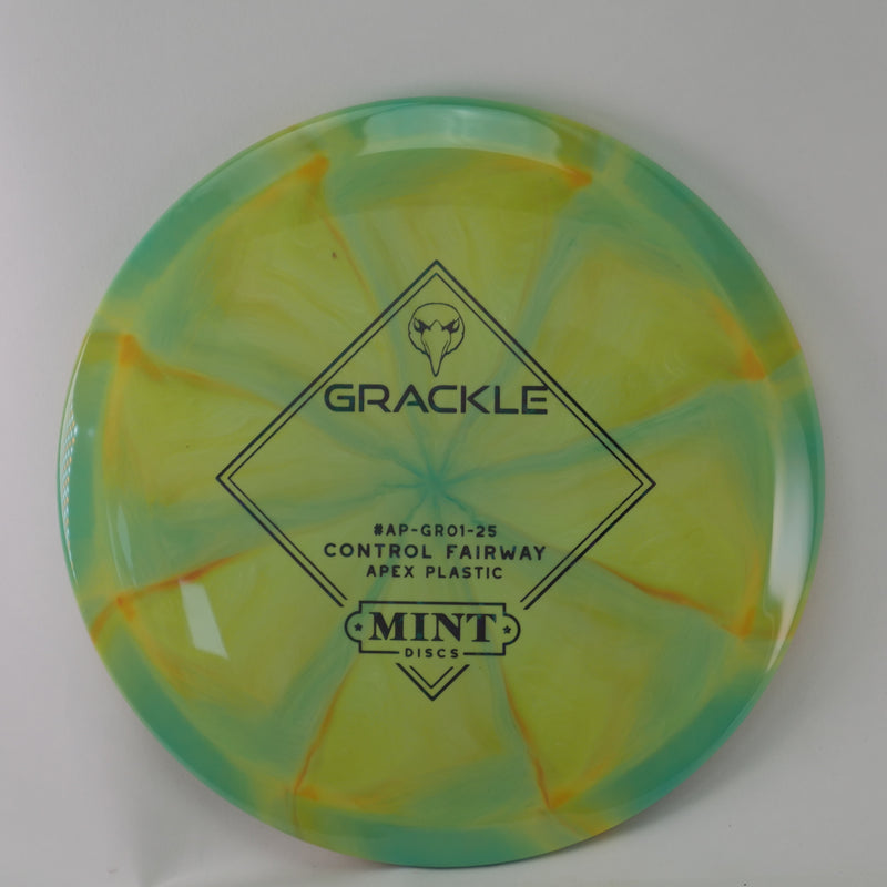 Load image into Gallery viewer, Grackle - Swirly Apex Plastic (Stock stamp) | AP-GR01-25