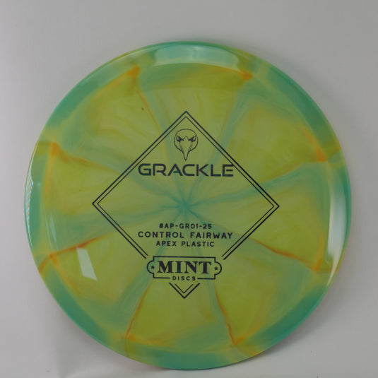 Grackle - Swirly Apex Plastic (Stock stamp) | AP-GR01-25