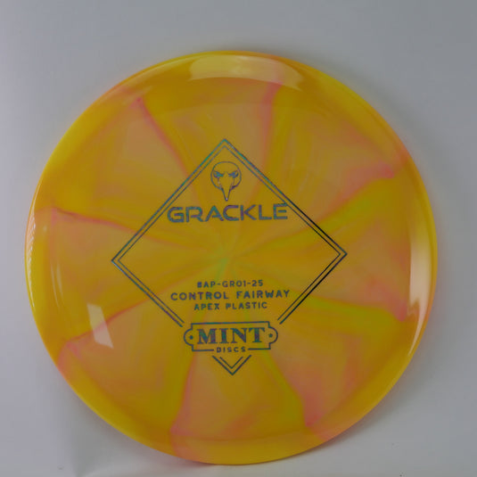 Grackle - Swirly Apex Plastic (Stock stamp) | AP-GR01-25