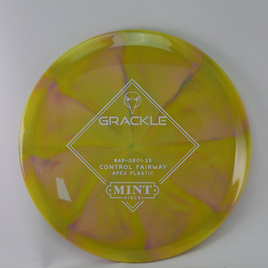 Grackle - Swirly Apex Plastic (Stock stamp) | AP-GR01-25