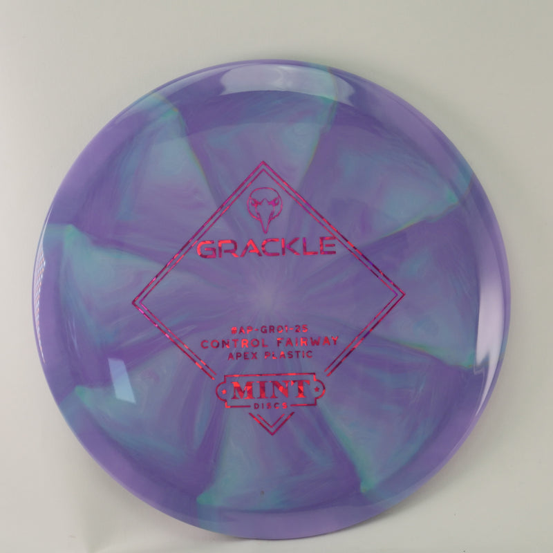 Load image into Gallery viewer, Grackle - Swirly Apex Plastic (Stock stamp) | AP-GR01-25
