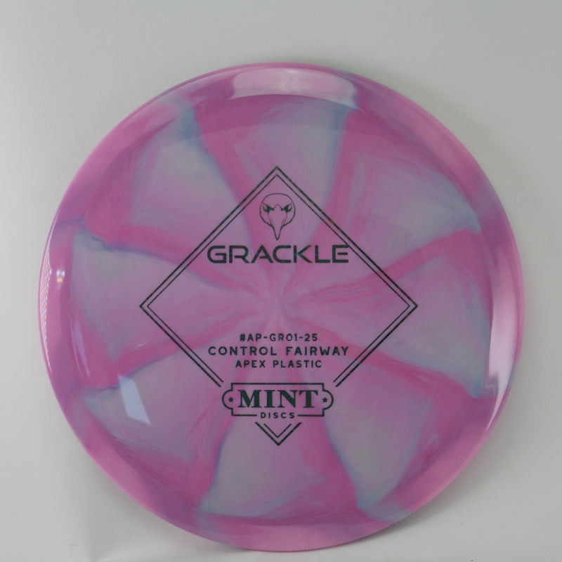 Load image into Gallery viewer, Grackle - Swirly Apex Plastic (Stock stamp) | AP-GR01-25
