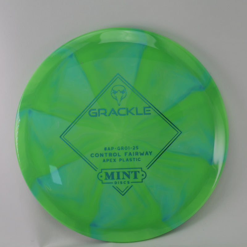 Load image into Gallery viewer, Grackle - Swirly Apex Plastic (Stock stamp) | AP-GR01-25