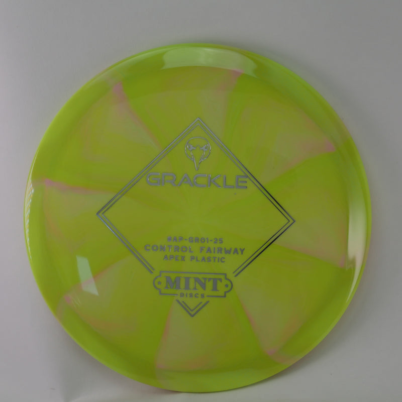 Load image into Gallery viewer, Grackle - Swirly Apex Plastic (Stock stamp) | AP-GR01-25
