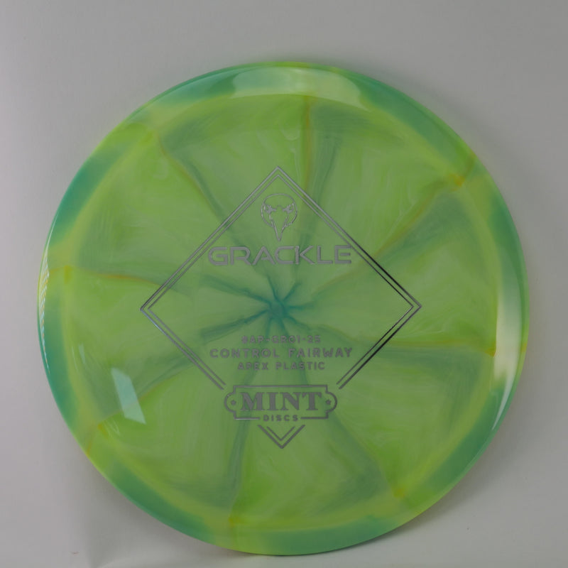 Load image into Gallery viewer, Grackle - Swirly Apex Plastic (Stock stamp) | AP-GR01-25