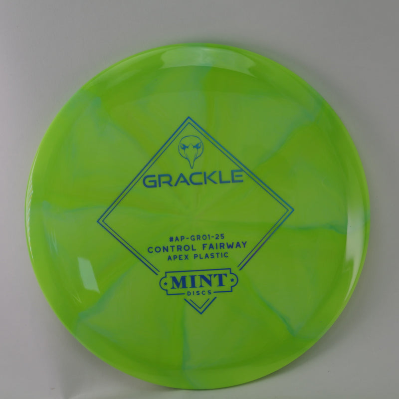 Load image into Gallery viewer, Grackle - Swirly Apex Plastic (Stock stamp) | AP-GR01-25