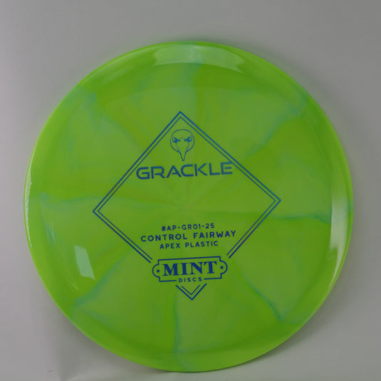 Grackle - Swirly Apex Plastic (Stock stamp) | AP-GR01-25