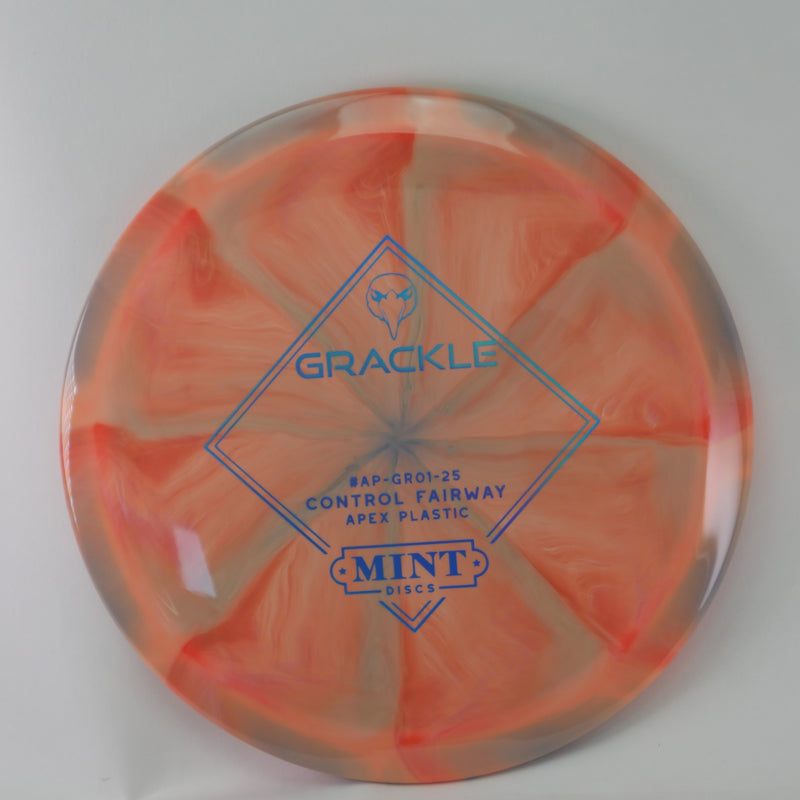 Load image into Gallery viewer, Grackle - Swirly Apex Plastic (Stock stamp) | AP-GR01-25