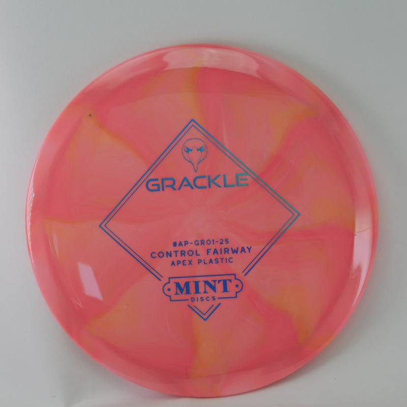 Load image into Gallery viewer, Grackle - Swirly Apex Plastic (Stock stamp) | AP-GR01-25