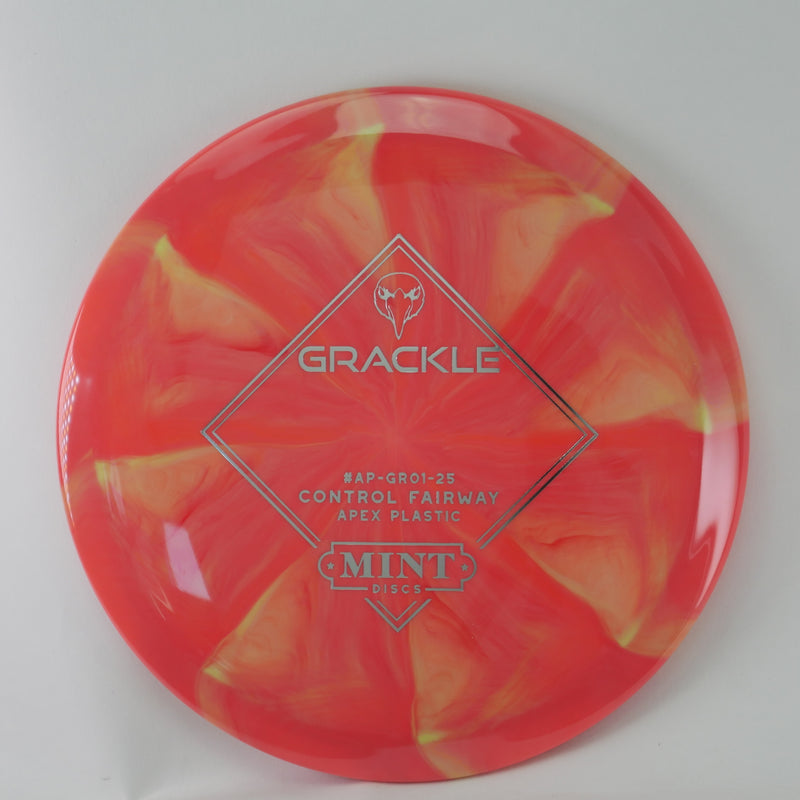 Load image into Gallery viewer, Grackle - Swirly Apex Plastic (Stock stamp) | AP-GR01-25