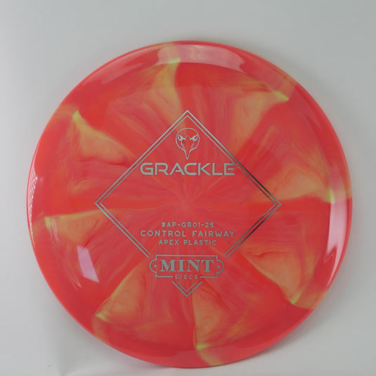 Grackle - Swirly Apex Plastic (Stock stamp) | AP-GR01-25