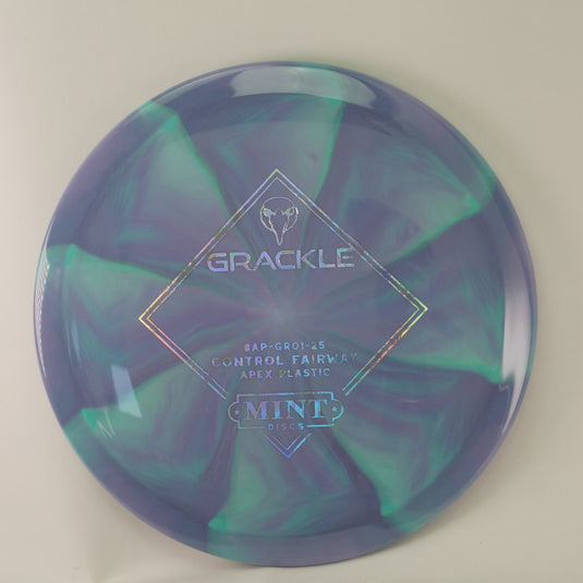 Grackle - Swirly Apex Plastic (Stock stamp) | AP-GR01-25