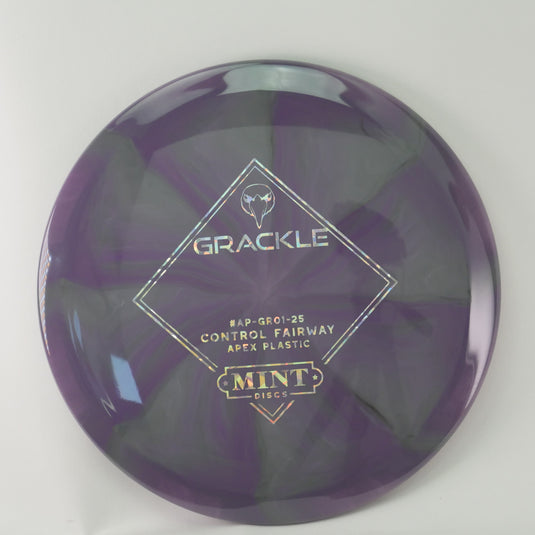 Grackle - Swirly Apex Plastic (Stock stamp) | AP-GR01-25