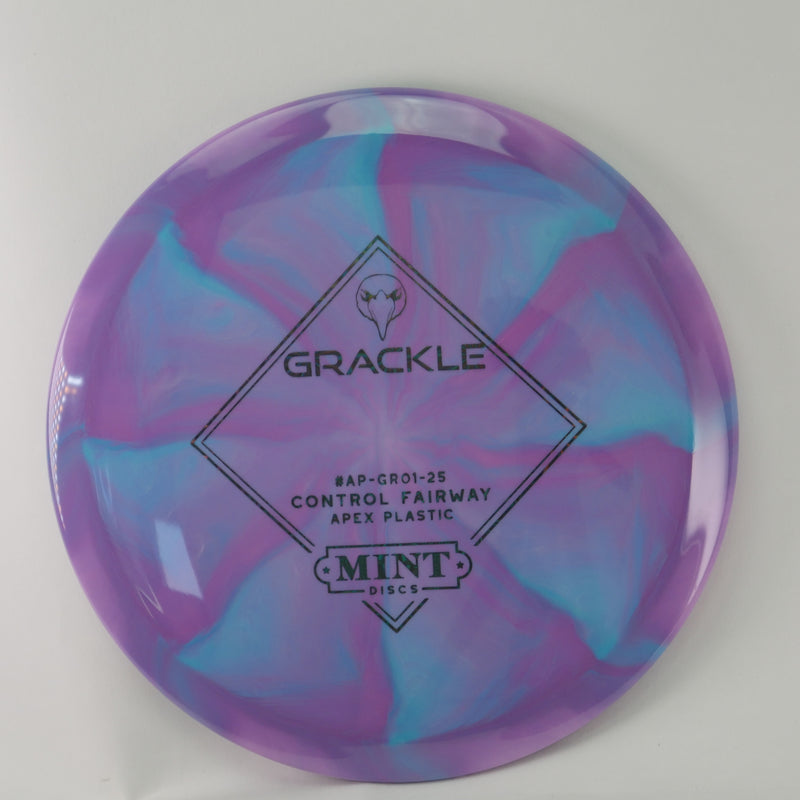 Load image into Gallery viewer, Grackle - Swirly Apex Plastic (Stock stamp) | AP-GR01-25