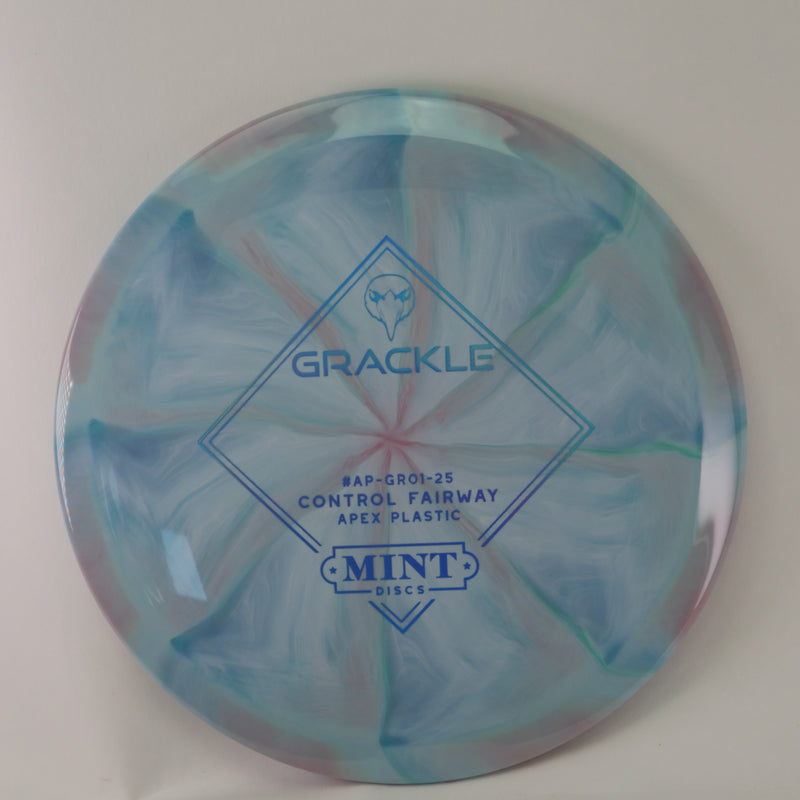 Load image into Gallery viewer, Grackle - Swirly Apex Plastic (Stock stamp) | AP-GR01-25