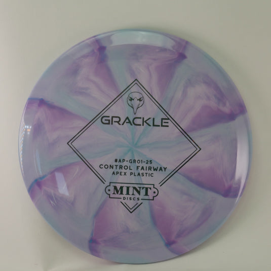Grackle - Swirly Apex Plastic (Stock stamp) | AP-GR01-25