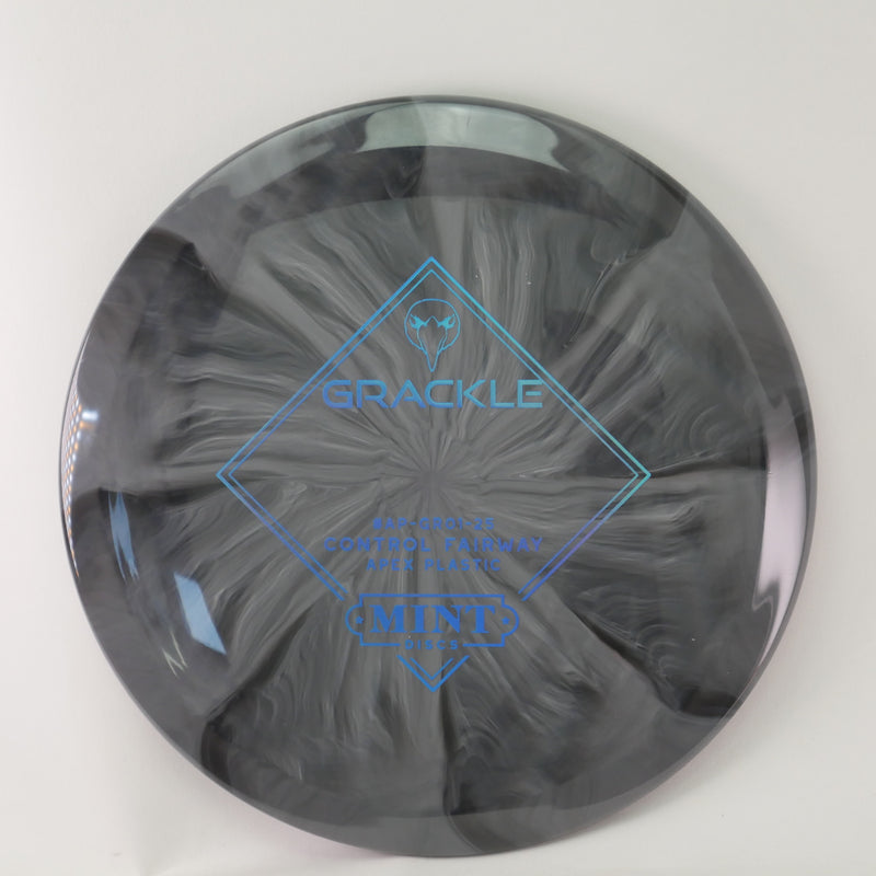 Load image into Gallery viewer, Grackle - Swirly Apex Plastic (Stock stamp) | AP-GR01-25