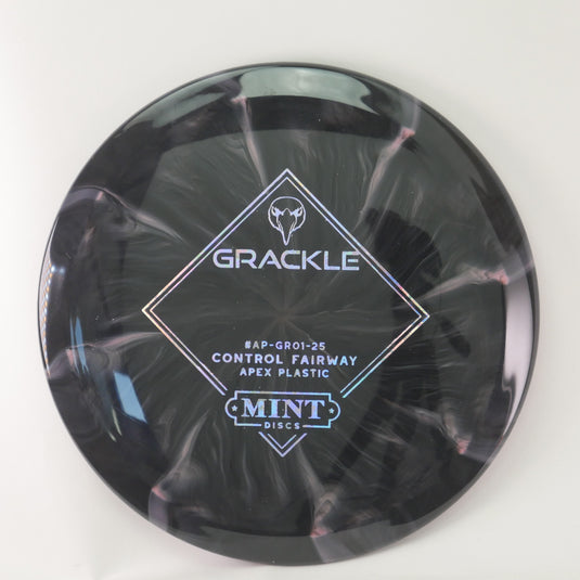 Grackle - Swirly Apex Plastic (Stock stamp) | AP-GR01-25