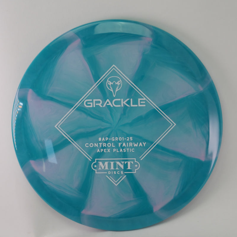Load image into Gallery viewer, Grackle - Swirly Apex Plastic (Stock stamp) | AP-GR01-25