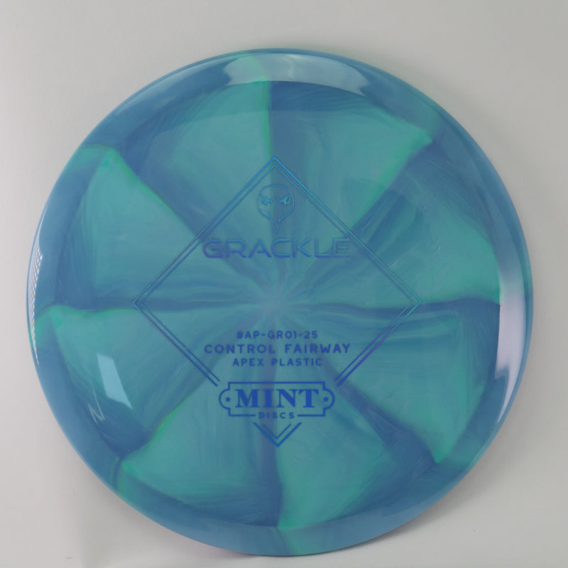 Load image into Gallery viewer, Grackle - Swirly Apex Plastic (Stock stamp) | AP-GR01-25