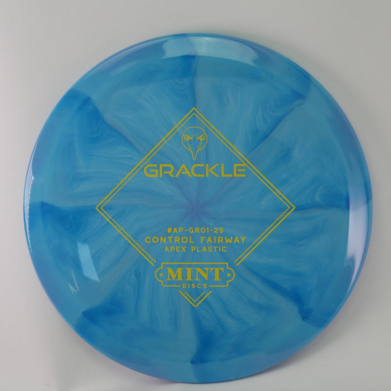 Load image into Gallery viewer, Grackle - Swirly Apex Plastic (Stock stamp) | AP-GR01-25