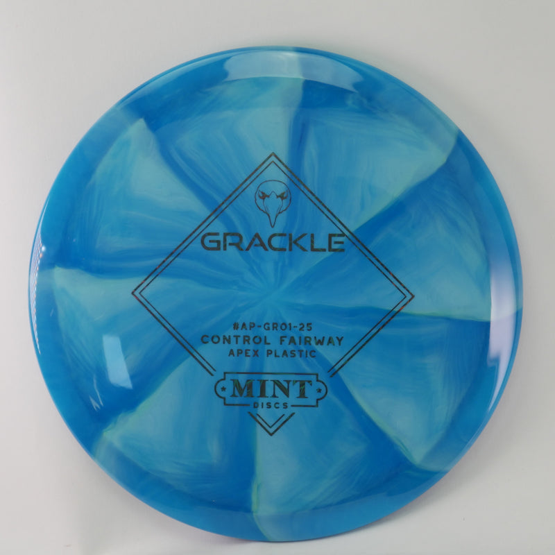 Load image into Gallery viewer, Grackle - Swirly Apex Plastic (Stock stamp) | AP-GR01-25
