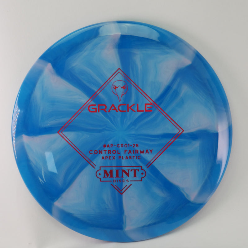 Load image into Gallery viewer, Grackle - Swirly Apex Plastic (Stock stamp) | AP-GR01-25