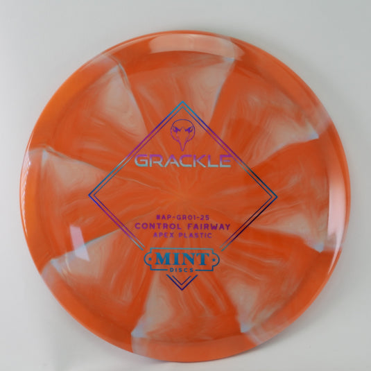 Grackle - Swirly Apex Plastic (Stock stamp) | AP-GR01-25