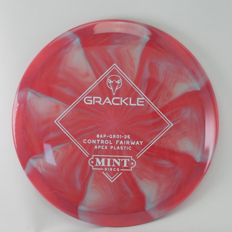 Load image into Gallery viewer, Grackle - Swirly Apex Plastic (Stock stamp) | AP-GR01-25