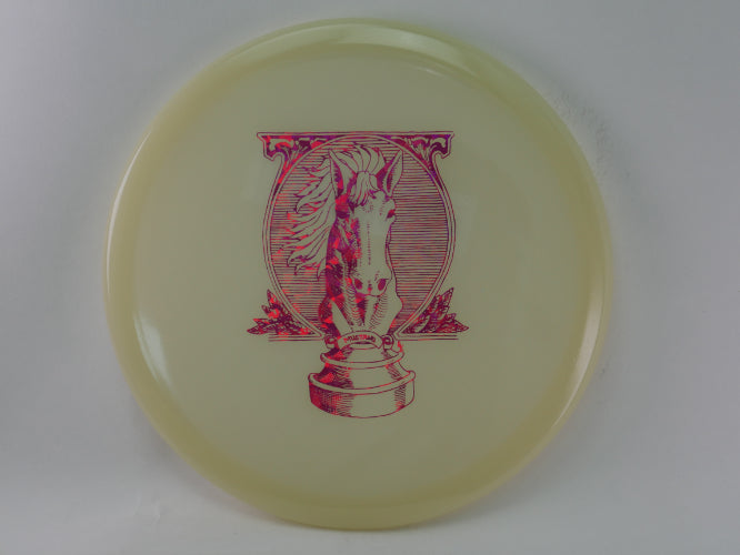Load image into Gallery viewer, Mustang - Nocturnal Glow Flex Plastic | Portrait of a Knight - EXACT PHOTO