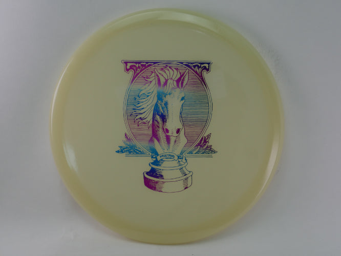 Load image into Gallery viewer, Mustang - Nocturnal Glow Flex Plastic | Portrait of a Knight - EXACT PHOTO