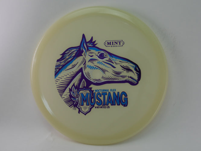 Load image into Gallery viewer, Mustang - Nocturnal Glow Flex Plastic | Side profile - EXACT PHOTO