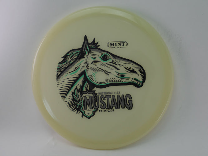 Load image into Gallery viewer, Mustang - Nocturnal Glow Flex Plastic | Side profile - EXACT PHOTO