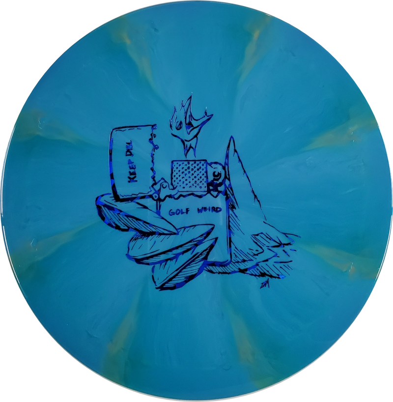 Load image into Gallery viewer, Phoenix - Swirly Apex Plastic (Keep Disc Golf Weird Zip) EXACT PHOTO