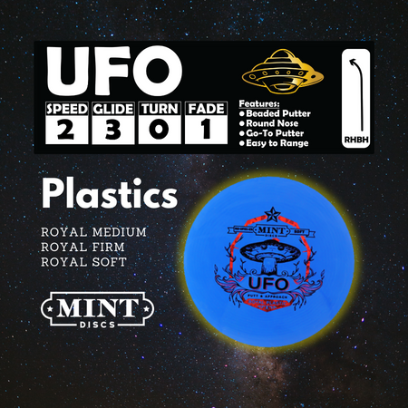 Load image into Gallery viewer, UFO - "Soft" Royal Plastic (RO-UF01-23) EXACT PHOTO