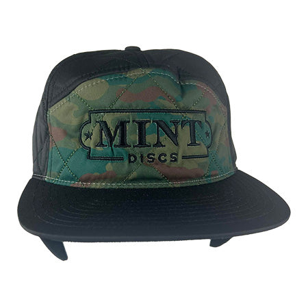 Fancy Ear Flap 7-Panel Hats w/ Mint Logo